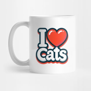 I love cats Mug